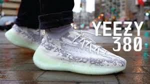 The sneaker will come with a $250 retail price tag. Adidas Yeezy Boost 380 Alien Review On Feet Youtube