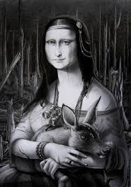 Mona Lisa in the Forest