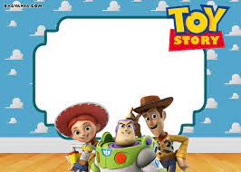 Download Free Printable Toy Story 3 Birthday Invitations Templates Toy Story Invitations Toy Story Birthday Toy Story Party