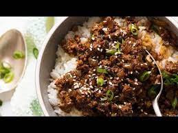 Super Quick Asian Beef Stir Fry Made With Beef Mince Ground Beef It Tastes Incredible Great Savouriness And Dept Asian Beef Minced Beef Recipes Beef Bowls