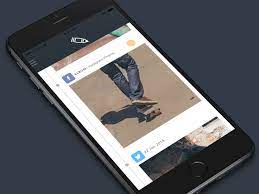 Gif Image Manipulation Interactive Design Social App Design Iphone Design