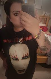 Grandson dresses like rock star for Halloween