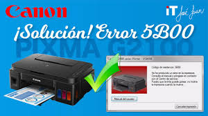 When this ink pads reaches its limitation, canon g2100 will send you warning message and refuse to function. 2021 Solucion A Error 5b00 Canon Pixma Youtube