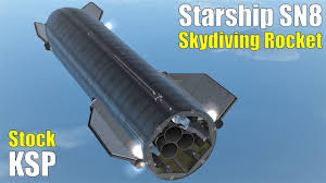 The ksp api processes kotlin programs idiomatically. Starship Sn8 The Skydiving Spacecraft Stock Ksp Replica Youtube