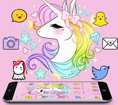 Selain itu ada beberapa koleksi gambar hitam putih atau sketsa untuk aktivitas menggambar dan mewarnai yang. Cute Unicorn Rainbow Theme For Android Apk Download