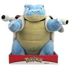 Pokemon Blastoise Plush Only At Gamestop Gamestop Pokemon Blastoise Pokemon Pokemon Plush