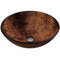 Rustic vessel sinks