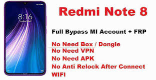Bring the device to your nearest samsung service center so they can reset the device using a special tool and remove frp lock. Redmi Note 8 Full Bypass Mi Account Frp Any Version