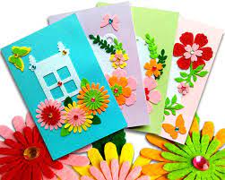Here, we'll look at how you can design your own stylish greeting cards for printing at home or sending out as ecards. Amazon Com Card Making Kits Diy Handmade Greeting Card Kits For Kids Christmas Card Folded Cards And Matching Envelopes Thank You Card Art Crafts Crafty Set Gifts For Girls Boys Arts Crafts