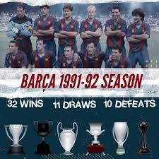 La primera champions del fc barcelona wembley 1992. Barca 1991 92 Season European Catalyst From Cruyff S Dream Team Bu