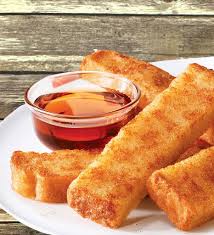 Combine sugar and cinnamon in a shallow bowl. French Toast Sticks Market Day Local
