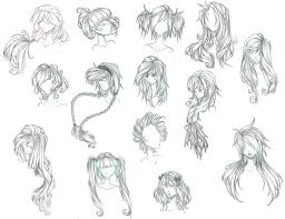 Wild Hair Anime Drawings Anime Hair Anime Character Drawing