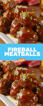 Fireball Meatballs Recipe Fireball Recipes Crockpot Appetizers Meat Appetizers