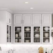 Wall Kitchen Cabinet With Glass Doors