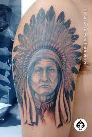 Alvaro Tattoo Tatuagem Indio Norte Americano Tatuador Alvaro Medrado Facebook