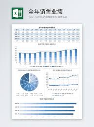 This price sheet template is usually used to record the prices of different products and services. Annual Sales Performance Revenue Excel Form Template Excel Templete Free Download File 400140619 Lovepik Office Document