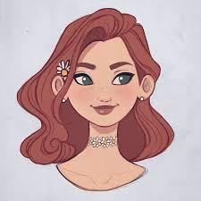 Quick Little Digital Colour Of Yesterday S Sketch I Might Sketch A Couple Of People S Oc S Today If You Cartoon Girl Drawing Cartoon Art Styles Cute Drawings