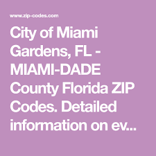 Pin On Miami Gardens