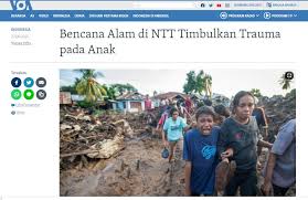 Learn to talk about bencana alam in american english with these 15 words.discover new vocabulary with the pronunciation and a mnemonic illustration. Media Wahana Visi Indonesia