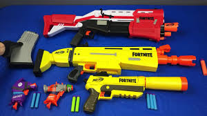 Gun game 14.0 with fortnite and overwatch blasters, lightsabers, ultra guns and much more! Fortnite Battle Royale Nerf Guns Scar Shotgun Pistol Youtube