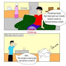 Kisah cinta suami istri beda usia 61 tahun cuma bertahan 22 hari, keluarga: Kisah Dunia On Twitter Nampak Je Senang Cuba Buat Komik Komiknasihat Suami Isteri Surirumah Kisahdunia Kudalaut
