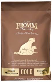Fromm is a family owned dog food company and it has stayed in the family for over 5 generations. Fromm Gold Weight Management Gold Dry Dog Food 33 Pounds Petsuppliesplus Com
