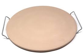 Homeworks Unglazed Ceramic Artisan Cookies Crispy Pizza Crust Pizza Stone Baking Stone