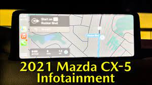 2021 Mazda Cx 5 Infotainment In Depth Look Of 10 25 System Carplay Explained Youtube