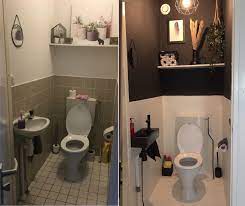 toilet opgeknapt wc gepimpt badkamer opknappen badkamer goedkoop toilet verbouwing