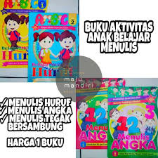 Maybe you would like to learn more about one of these? Buku Belajar Menulis Huruf Dan Angka Untuk Paud Dan Sd Shopee Indonesia