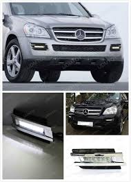 Xenon White Led Daytime Running Lights For 07 12 Mercedes Benz X164 Gl320 Gl450 Gl550 Gl Class Oem Fit Drl Bezel Assembly By 6 High Power Led Lights Mercedes Gl Mercedes Benz Gl Mercedes