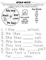 Possessive Adjectives Worksheets Distance Learning In 2020 Possessive Adjectives English Adjectives Adjectives