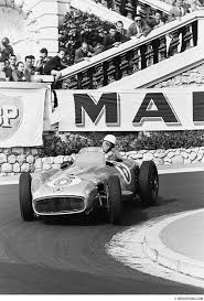 Monaco Grand Prix Stirling Moss Mercedes Classic Racing Cars Grand Prix Racing Stirling