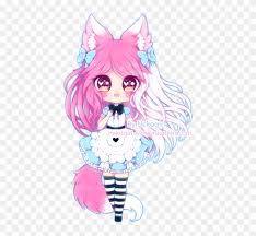 To draw this black cat drawing, you will require some material. C Cute Cat Girl Drawing Free Transparent Png Clipart Images Download