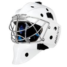 Fit 2 entspricht der alten größe m bei der eishockey maske Bauer Torwart Maske Nme 8 Non Cert Cat Eye Sr