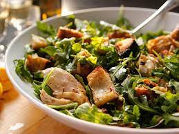 Roast Chicken With Bread And Arugula Salad Recipe Food Network Recipes Arugula Salad Recipes Arugula Salad