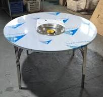 i ho korean grill - Round Stainless Steel BBQ Grill ...