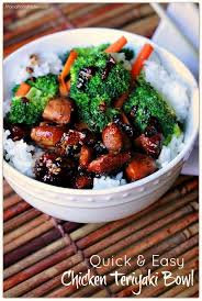 Weeknight Dinner Idea Quick Easy Chicken Teriyaki Bowl Mama Harris Kitchen Teriyaki Bowl Chicken Bowl Recipe Teriyaki Chicken Bowl