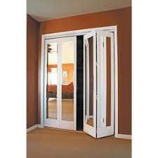 The doors are made with a safe non leaded vinyl formulation. Impact Plus 24 In X 80 In Mir Mel Mirror Solid Core Primed Mdf Full Lite Interior Closet Wood Bi Fold Door With White Trim Bmmp342 2480w The Home Depot In 2021 Closet Door Makeover