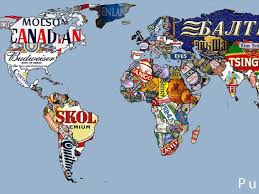 More than 50% of the total land area lies above 6,500 ft. Beers Of The World Maps