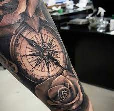 Nautical Tattoos Arm Tattoo Compas Tattoo