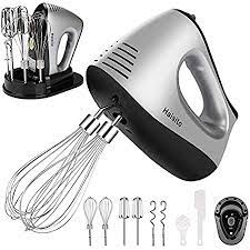 Maybe you would like to learn more about one of these? Amazon Com Hand Mixer Electric Baking Beaters Kitchen Portable Handheld Electric Hand Mixers 5 Speed 450w Turbo With Storage Case And 9 Attachments Kitchen Dining