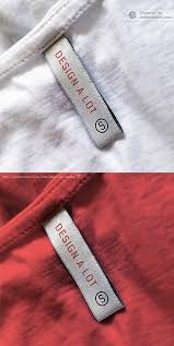 T Shirt Label Free Mockup Free Label T Shirt Label Free Labels