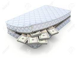 It offers a great balance of comfort and support, and people get the softness of a pillow top and the support of coils. Money In The Mattress 3d Savings Concept Stock Photo Picture And Royalty Free Image Image 26041000