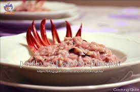 Autunno, tempo di radicchio, e il risotto al radicchio rosso di treviso è un ottimo modo per gustarne una varietà deliziosa: Risotto Con Radicchio E Philadelphia Ricetta Primo Cooking Giulia