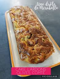 Cake Aux Olives Lardons Et Comte In 2020 Food Banana Bread Desserts