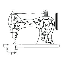 Sew and stay in shape lol my. Vintage Sewing Machine Drawings At Paintingvalley Com Explore Collection Of Vintage Sewing Machine Drawings