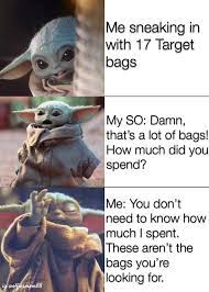 The writer seems to think not.) Pin By Liz Miller On Baby Yoda Yoda Funny Yoda Meme Funny Text Conversations