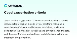 Image result for COPD Exacerbation Prevention