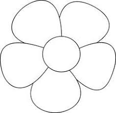 نتيجة بحث الصور عن وردة رسم flower templates printable flower pattern drawing flower templates printable free